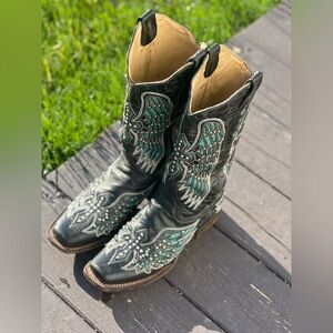 Vintage corral cowboy boots